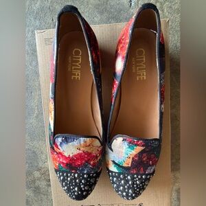 Women's Artistic Multicolor Flats